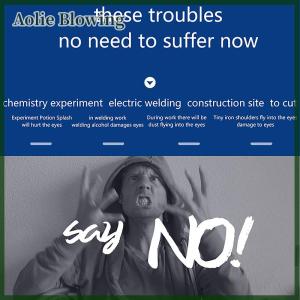 Aolie Gas Argon Arc Welding Protective Glasses Anti Glare Polishing Safety Working Eyes Protector Equipment Welding Welder Goggles