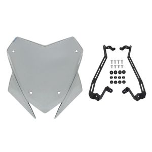 Motorbike Windscreen Windshield Wind Deflector Shield Screen Visor Glass with Bracket For Ducati Multistrada V4 V4S V4S SPORT 2021 2022 2023