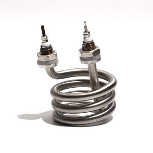 220V/380V Electric Water Distiller Heating Heater Element 2.5KW/3KW/4.5KW Spiral 201 Stainless Steel Immersion Heater 1PC