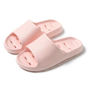 Waterproof Slippers For Women Summer Bathroom Bathing Outdoor Home Use Lightweight Hollow Thick-Soled CoupleS Sandals For Men