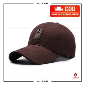 Topi Baseball Golf Logo Ediko Sport Fashion Bagus Tebal Good Quality Tali Belakang Topi Bisa Diatur