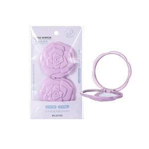 Gương mini cầm tay gập gọn Gương trang điểm tròn mini