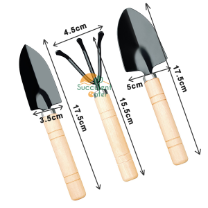 3 in 1 Gardening Plant Tools Set Garden Spade Shovel Rake Peralatan Tanaman 园艺种植工具 多肉仙人掌