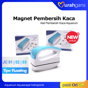 Magnet Pembersih Kaca Aquarium Rosston JC 01 02 03 FLoating kecil sampai Besar