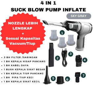 Vaccum Cleaner Car Mobil Wireless Air Duster Blower Pc Laptop Computer Camera Carpet Dry Wet