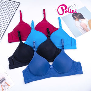 BEE - Bh Wanita Polini Pakaian Dalam Wanita Bra Push Up Tanpa Kawat A82