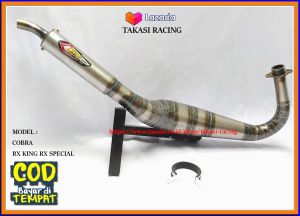 Knalpot Rx King Kolong Cobra: Plat Berkualitas Tinggi & Fullset