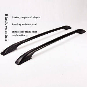 Black color or black-tinted roof luggage rack suitable for SUVs pickups etc.