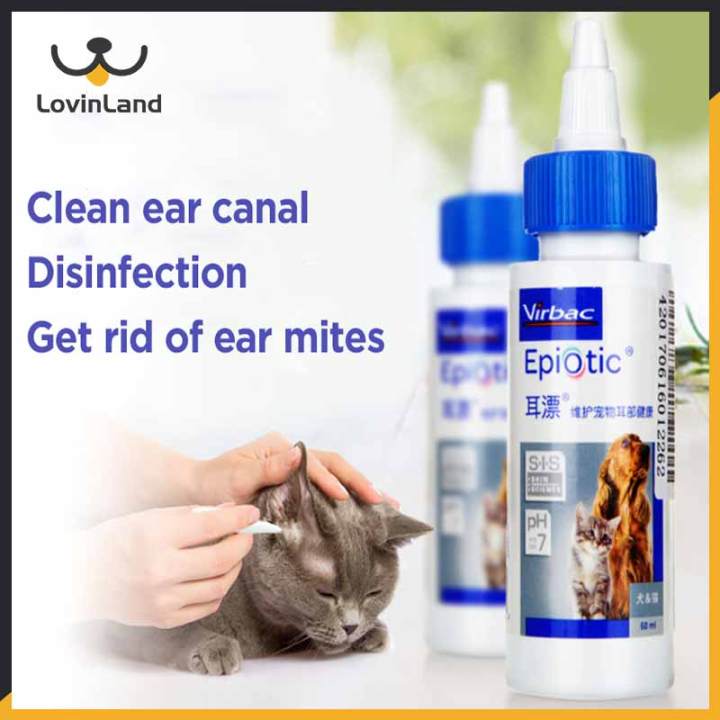 Virbac Epiotic Advanced Ear Cleanser for Dogs and Cats