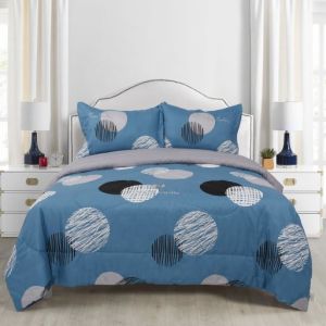 Bộ ga giường phòng ngủ 4 món Pierre Cardin chất liệu Microfiber cao cấp mềm mại thoải mái sang trọng - PCABDMF 010