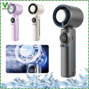 High Speed Cooling Fan 199 Gear Speed Wind USB Rechargeable Digital Power & Speed Display for Home Office Travel Outdoor