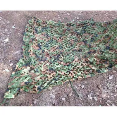 Tenda Jaring Penutup Atas Kamuflase Camping Militer Camouflage Net 2x3m Untuk Menyembunyikan Barang dan Tubuh Bermain AirSoft Dan Kebutuhan Kamuflase Lainnya