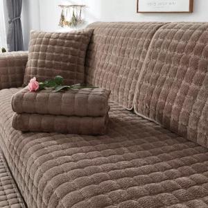 COD Sofa cushion plush sofa cushion L Shape Sofa Cover Non-Slip Seat Cover Slipcover Sala set Thicken