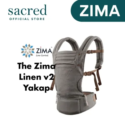 Zima LINEN YAKAP V2 Ergonomic Baby Carrier for Newborns-Toddlers (3.5-20kg)