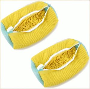 ถุงซักรองเท้า ถุงซักผ้า นุ่มและสบาย ถุงทำความสะอาดรองเท้า ใส่ใจเรื่องการปกป้องรองเท้า แสงสว่าง