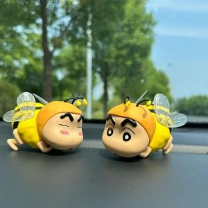 PUDE 9 ซม. ฟิกเกอร์เครยอนชินจัง พีวีซี คอส บี ของตกแต่งชินจัง น่ารัก โมเดลฟิกเกอร์ ฟิกเกอร์อนิเมะแอคชั่น ตกแต่งรถยนต์