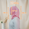 Jilbab Instan Kerudung Hijab Bergo Sport Size S & M - Warna Lengkap. 