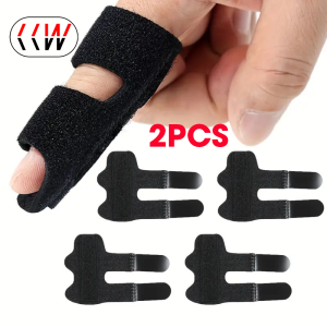 CCW 2PCS Finger Splint Brace Trigger Finger Adjustable Finger Support Brace Fingers Orthosis for Arthritis and Ligament Pain