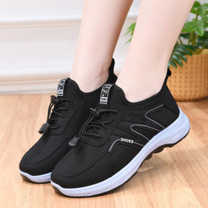 Free Shipping WomenS Walking Shoes 2026 Spring Collection New Style Soft-Soled Lightweight Comfortable For Middle-Aged And Elderly Women Breathable Casual And Sporty