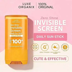 LUXE ORGANIX Zero Shine Invisible Screen Daily Sun Stick SPF 100 17g