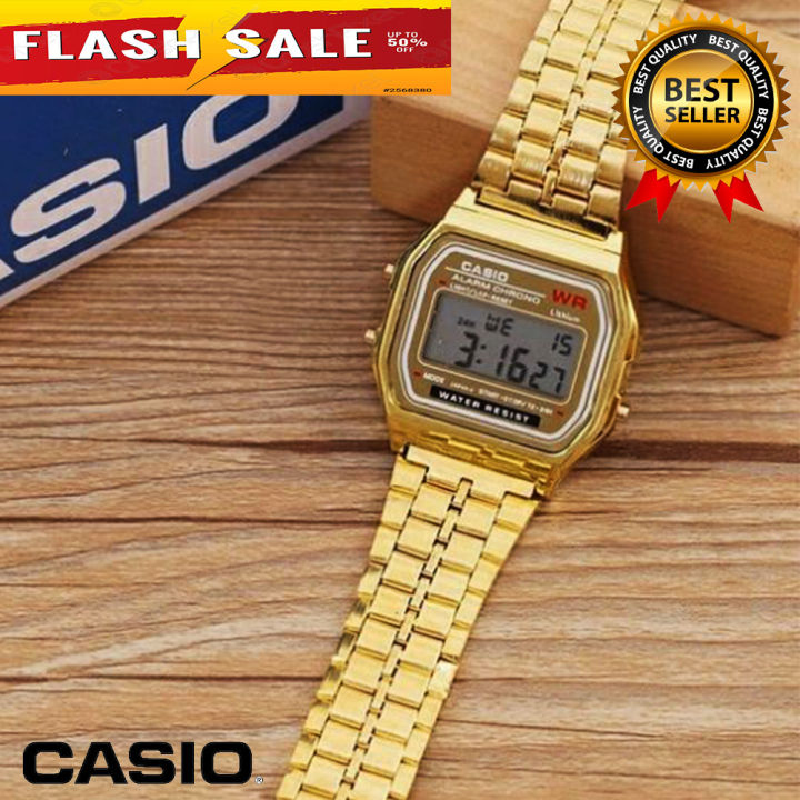 Casio clearance all gold