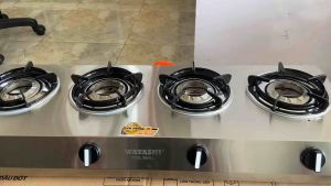 Bếp gas 4 lò ( Mỳ cay cháo ếch bánh xèo )