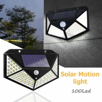 BK-818-6 50W Lampu Solar Lampu Tenaga Surya LAMPU JALAN LED Surya Anti Tenaga Air Sensor Gerak + Remote