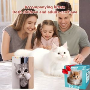 Simulation Puppy Toy Electric Plush Doll Pet Licking Dog Coquettish Children Girl Birthday Gift小狗猫咪仿真短毛绒公仔