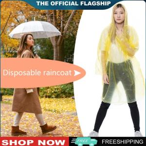 【New Arrival】 Adult and Kid Waterproof Rain Jackets Disposable Rain Ponchos with Hood for Emergency Rain Protection and Outdoor Activities