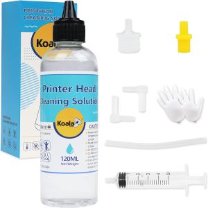 Koala Printhead Cleaning Kit Printer Cleaning Kit 120ml Compatible with All Brands Inkjet Printers