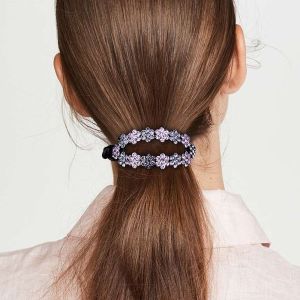 XINSU38 Trendy Shiny Barrettes Girl Gift Banana Shape Hair Accessory Ponytail Holder Headwear Headdress Korean Style Hairpin Horsetail Hair Clip Women Hair Clip