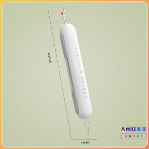 Amoki【Ready in Stock】 2 in 1 Multifunctional Thread Seam Ripper Needle Threader Household Sewing Accessories Tool 1Pc