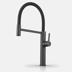 Kitchen Faucet Water Tap For Basin Cold And Hot Kitchen Sink Tap Faucet Carved Spring Hot and Cold High-End Copper Universal Rotating Pull Telescopic Kitchen Faucet Water Tap For Basin