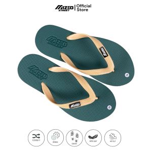 MIZEO STREET Sandal Jepit Pria Dewasa Karet Lentur M022 Army Cream