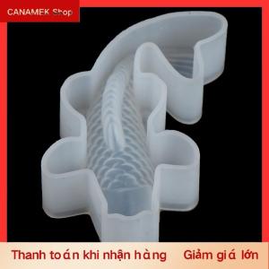 CS Khuôn silicon hình cá koi may mắn 3D Tự làm bằng nhựa resin thủ công làm trang sức nghệ thuật Epoxy
