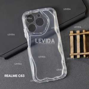 Case Silikon Wavy Gelombang Clear Case Realme C75 Realme C75X Realme C63