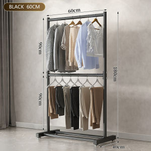 Clothes Rack Hanger Rack Drying Rack Double Layer Stainless Hanger for Clothes Rack Stand