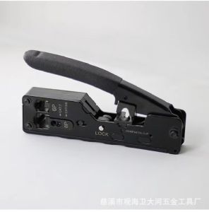 BABEDUO RJ45 Pass Through Crimper Crimping Tool Network Tools Pliers Cat5 Cat6 8p RG RJ45 Ethernet Cable Stripper Pressing Wire Clamp Tongs Clip RJ45 Lan