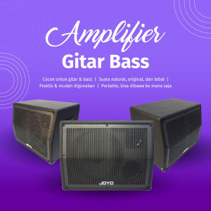 Amplifier Gitar Bass Cabinet 100W JOYO BA110 Elektrik Listrik Guitar Ampli