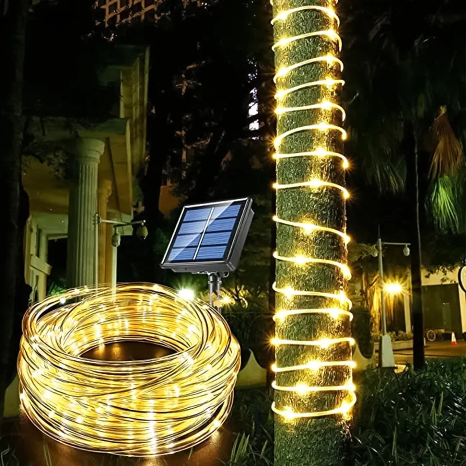 Solar String Lights LED Waterproof Copper Wire Xmas Garden Party