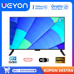 WEYON TV LED 21 inch 22 INCH HD Ready Digital Televisi Murah