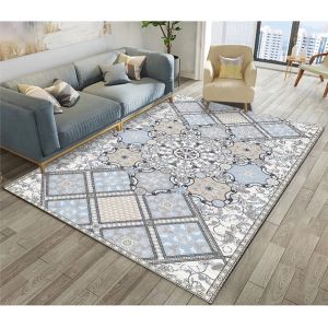 Carpets 150*200cm 3d Geometric Bed Comfortable Lounge Decoration Printed Carpet Home Living Area