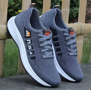 2025 Mens Anti-Odor Running Shoes | Lightweight Breathable Sneakers for Gym & Campus - 2024 Trendy Mesh Design (PH Size 40-44) | Tropical Climate Ready #2021