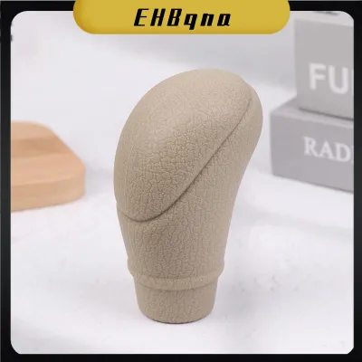 EHBqna ที่ครอบหัวเกียร์รถยนต์แบบสากลซิลิโคนกันลื่นที่ครอบป้องกันการเปลี่ยนเกียร์ตรงด้วยตนเองอุปกรณ์เสริมภายในรถยนต์