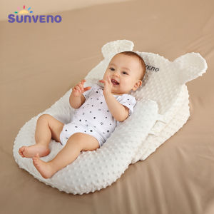 new Sunveno Original Newborn Portable Slope Pad Baby Feeding Pillow Infant Anti Spitting Slope Pad help relieve babys overflowing high-quality