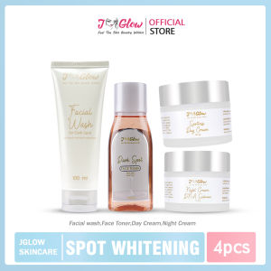 Jglow Skincare - Paket Flek / Cream Untuk Mengatasi Flek Hitam Dan Noda Bekas Jerawat  Original Bpom / J glow cream pembersih Wajah Kecantikan / Bayar Di Tempat Gratis Ongkir