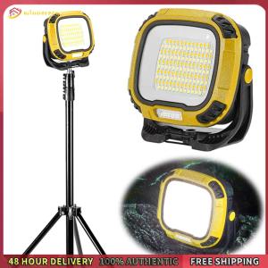 Winnereco LED Camping Flashlight Portable Floodlight Type-C Rechargeable COB Work Light Multi Light Modes for Camping Hiking