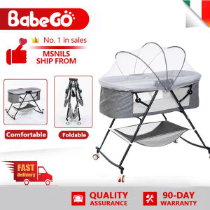 Crib removable baby bed cradle bed newborn splicing large bed multifunctional portable foldable