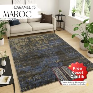 MAROC Karpet Lantai 160x210 CARAMEL 15