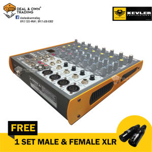 Kevler SMX-8BT 8 Channel Compact Passive Mixer USB/Bluetooth Ready